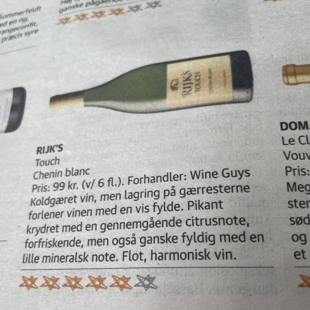Lækker Chenin Blanc hvidvin fra Rijks til skarp pris
